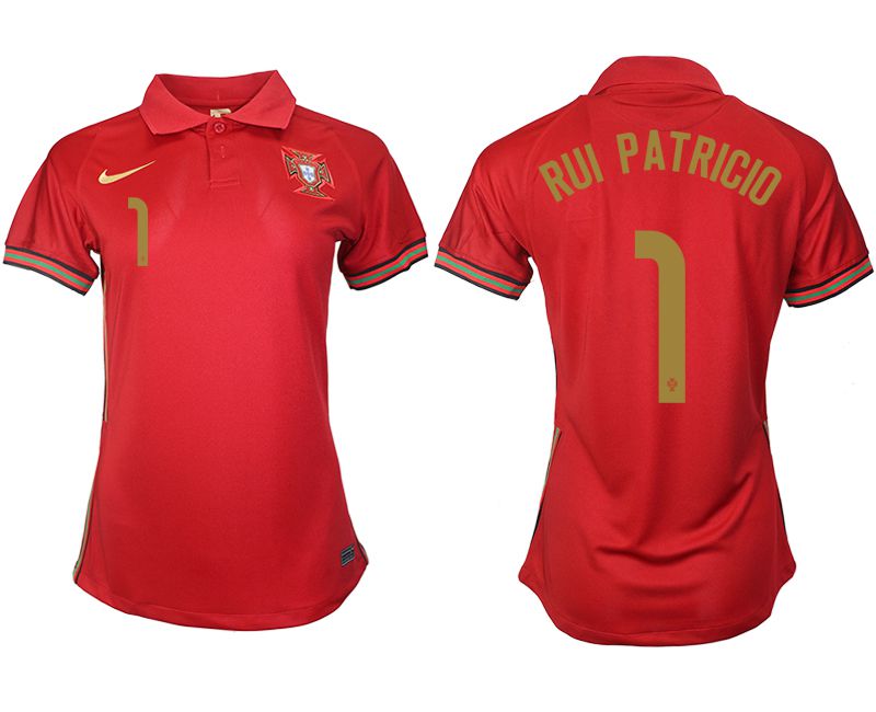 Women 2021-2022 Club Portuga home aaa version red #1 Soccer Jerseys->customized soccer jersey->Custom Jersey